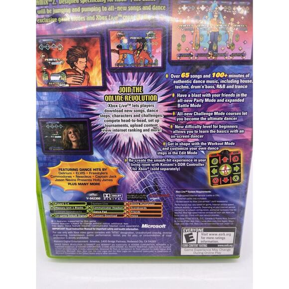 Dance Dance Revolution Ultramix 2 Xbox - TESTED - Picture 8 of 8